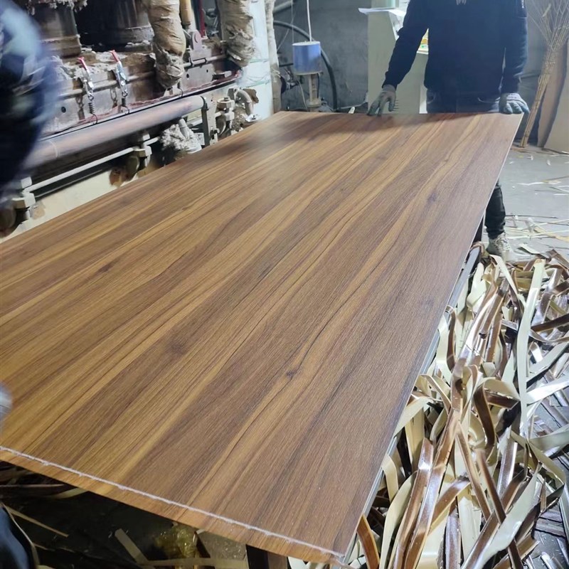 实木颗粒板免漆板刨花板18mm三聚氰胺饰面板木纹色家具衣柜木板材