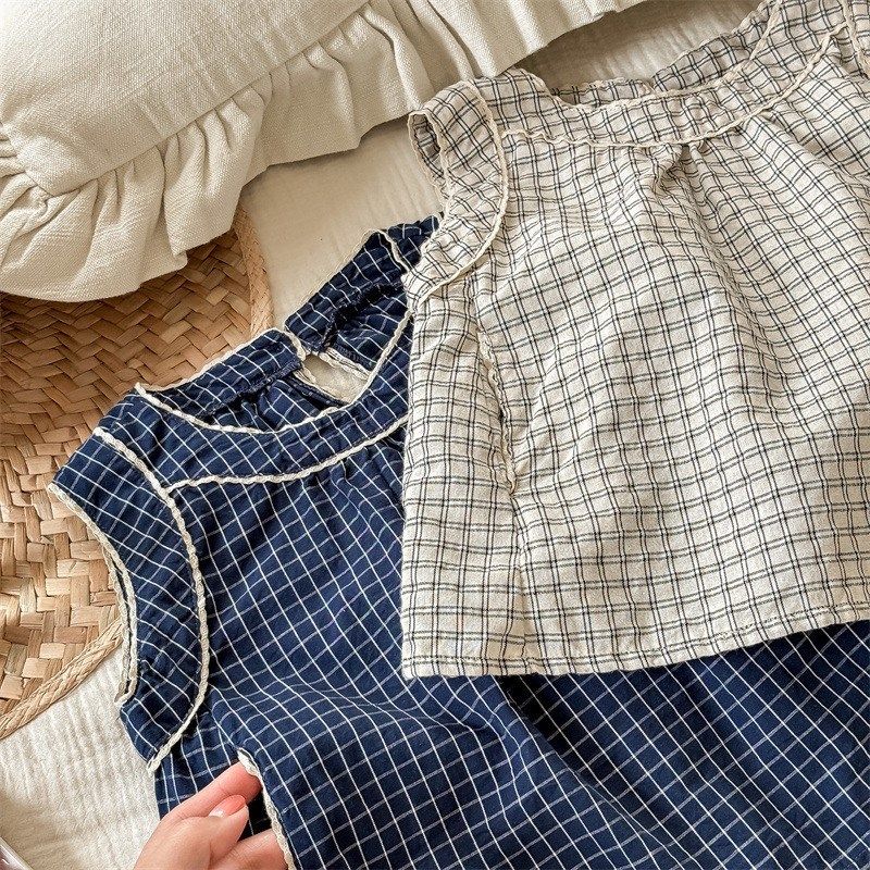 简约素净~小精致提花洋气女童宽松无袖娃娃衫气质花边背心上衣,童装/婴儿装/亲子装,T恤,淘宝优惠券,粉丝福利购,淘宝优惠卷