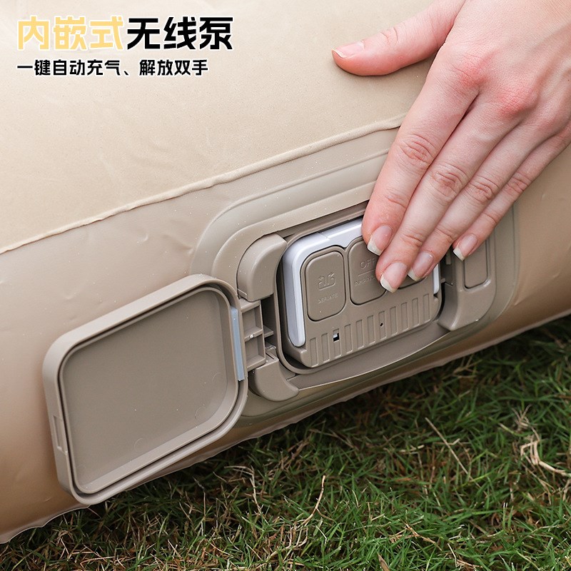 户外野营防潮帐篷气垫床家用单双人折叠便携式内置泵自动充气床垫