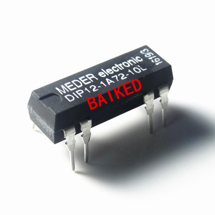 MEDER Electronic DIP12-1A72-10L DIP8 200V 0.5A 干簧继电器