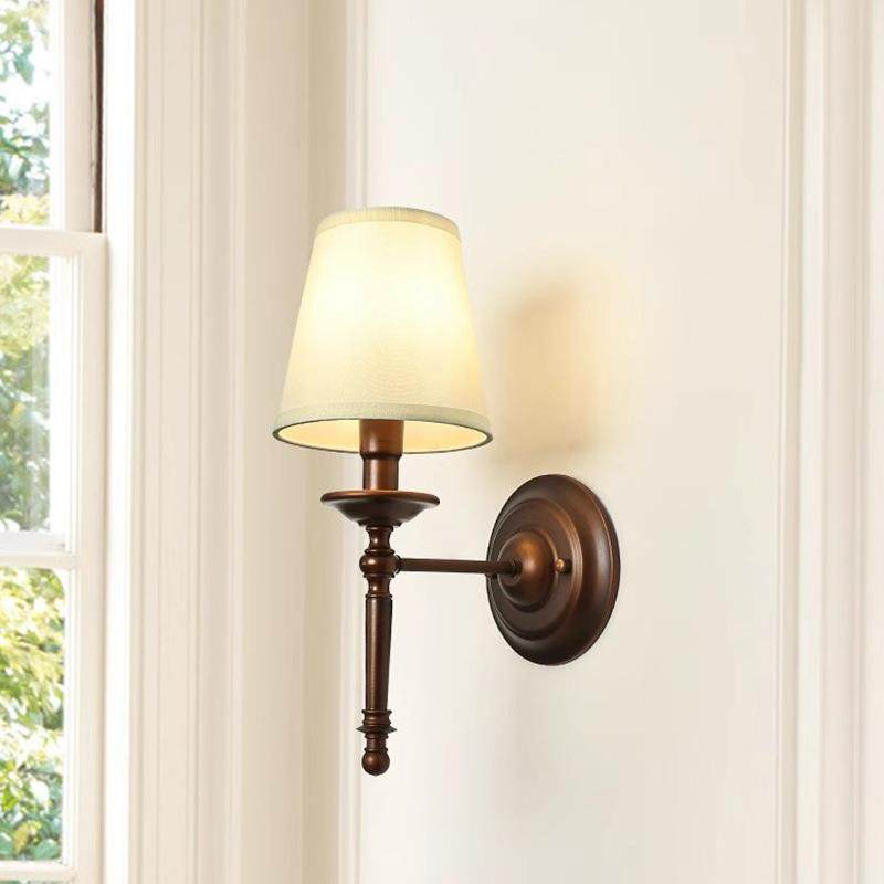 美式卧室床头壁灯客厅壁灯过道房间民宿乡村复古铁艺单头壁灯,电子元器件市场,其它元器件,淘宝优惠券,粉丝福利购,淘宝优惠卷