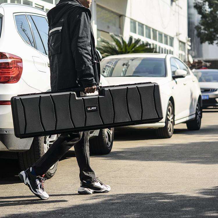 GLARY塑料 手提防爆滑扣航空箱设备仪器箱工具箱收纳配件箱零件箱