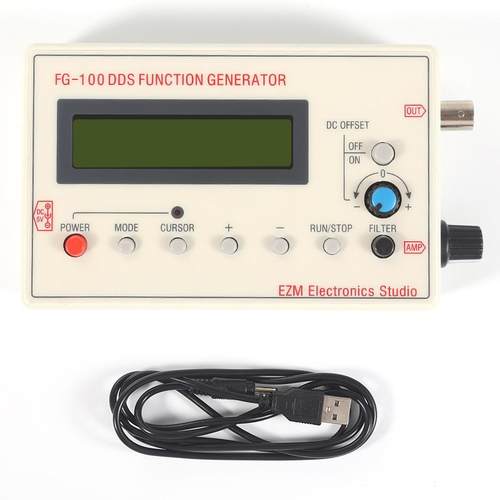 DDS函数讯号产生器Function Signal Generator FG-100 1HZ-500KHZ