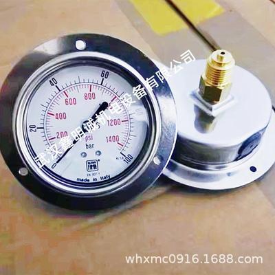 意大利NUOVAFIMA耐震压力表 温度表 0-100bar