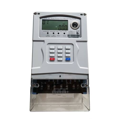 STE-38A键盘预付费三相表