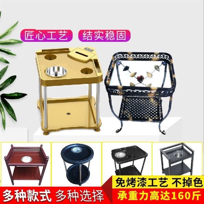 牌室茶水架精致小茶几麻将房茶水架阳台精致小茶几茶几棋牌室配件