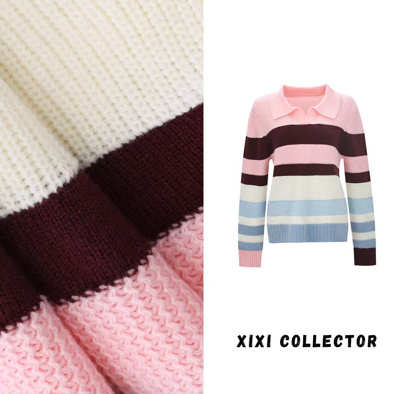 Runaway artist设计师款｜XIXI COLLECTOR联名 | 孟菲斯假日毛衫