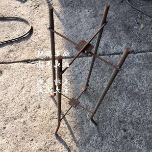 路灯安装的灯杆地笼杆件连接用的预埋件钢结构地笼监控杆用