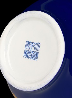 景德镇陶瓷器新中式花瓶工艺品客厅摆件家居玄关博古架装饰品瓷瓶