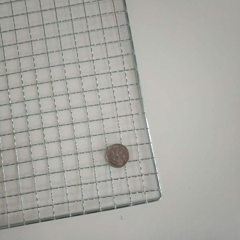 烧烤网粗丝网格烧烤网片长方形烧烤铁架子网烧烤铁丝网镀锌烧烤网