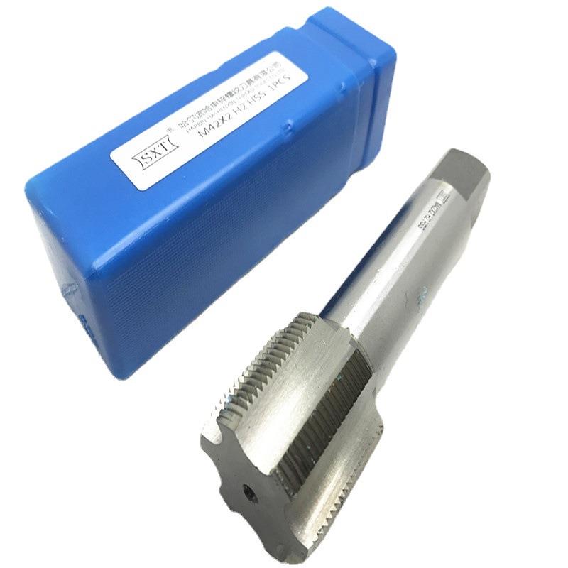 哈尔滨SXT申锌 机用丝锥W6542高速刚丝攻直二锥52m55m60m80m120