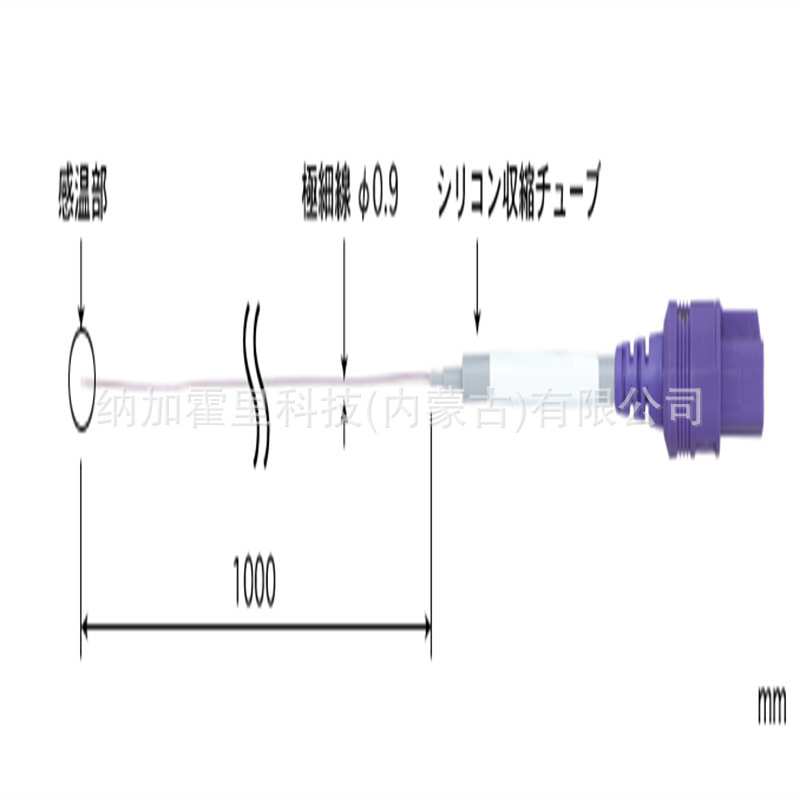 ANRITSU安立计器 R面型温度传感器 123E/K-φ50-TC1-ASP