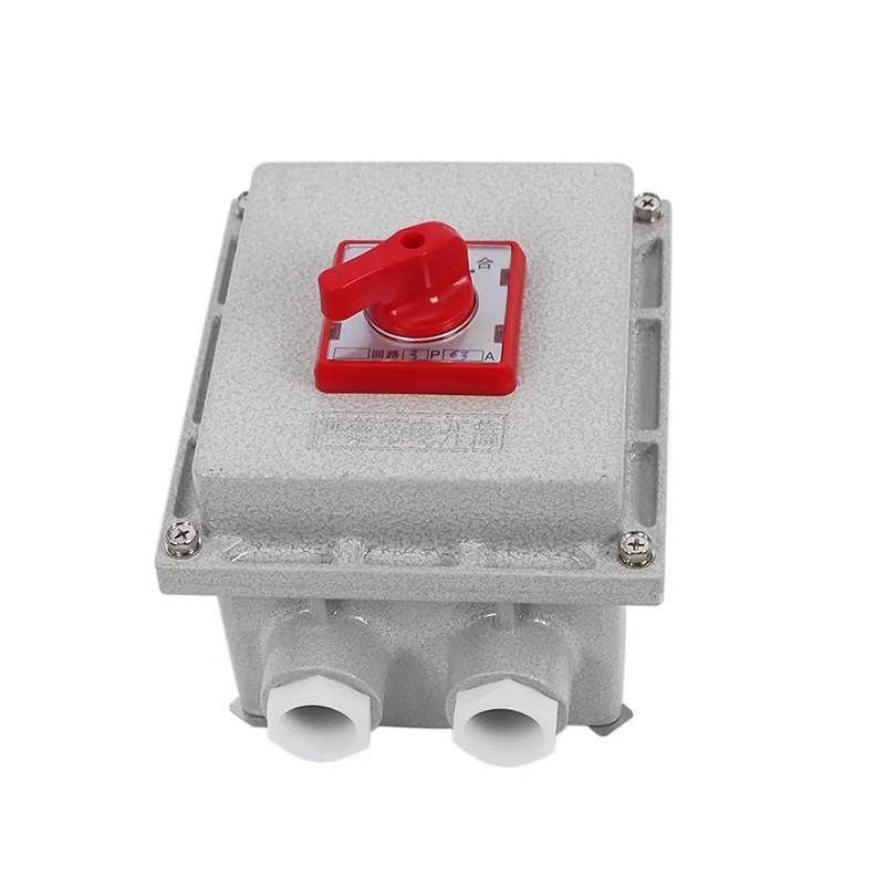 防爆断路器空开关断路器漏电保护380V3P防爆空气开关32A