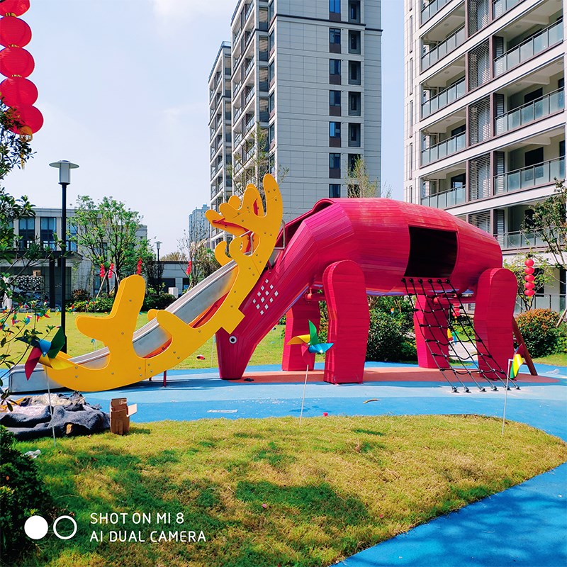 户外幼儿园实木攀爬架亲子v原木质滑梯组合体能无动力乐园游乐设