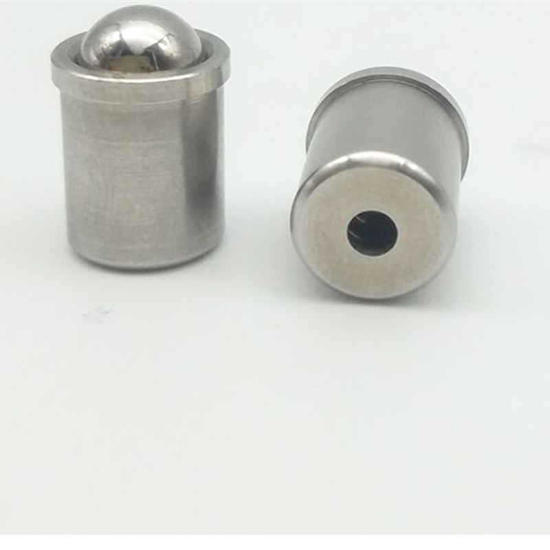 替米轻载型PFSSN2/3/4/v5/6/8/10压入式球头柱塞带台阶定位珠光身