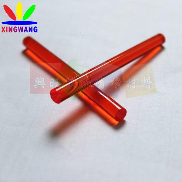 彩实心棒外径有机玻璃mm棒黄a绿p亚克力蓝12mm粉导紫发光圆柱红光