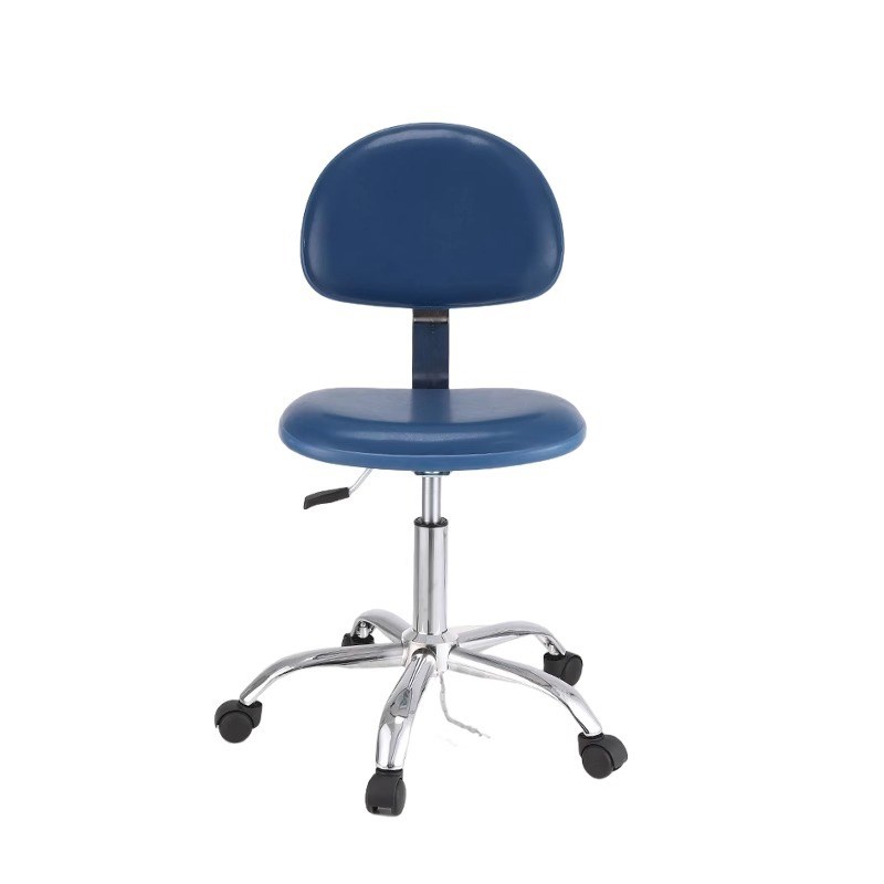 防静电椅子升降靠背旋转皮革椅工厂车间皮革椅办公学校Z实验室椅