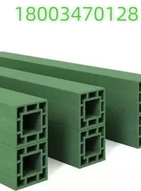 回现货塑料枕木垫木军绿色复y合字形复合型材木方防潮防腐枕木