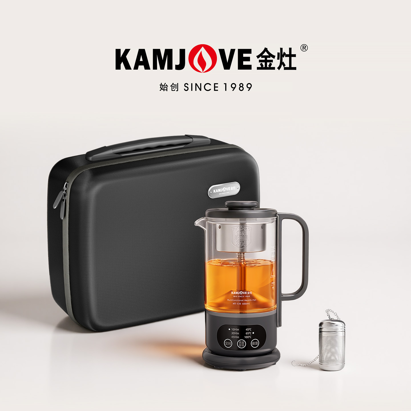 金灶便携式煮茶炉多功能烧水壶