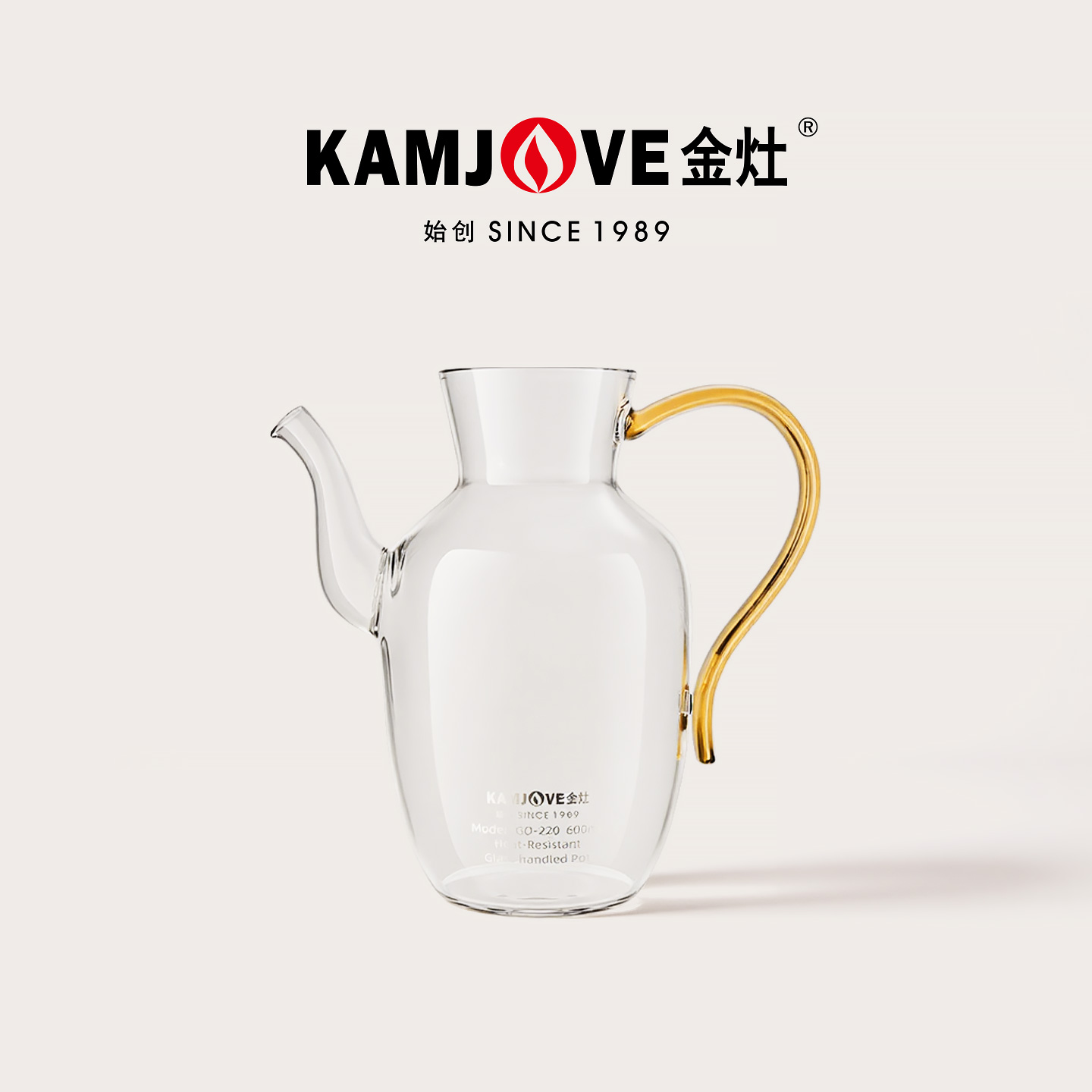 金灶仿宋执壶耐热玻璃泡茶壶家用