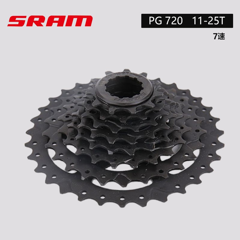 SRAM速联山地自行车DH速降套件7速GX X01N指拨后拨飞轮11-25