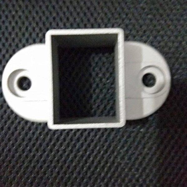 铝座连接件固定座铝护栏直底座配件铸栏杆接头立柱艺铝合金围墙