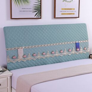 靠垫防尘罩简约头弹力新款木板床实木全包套罩床头罩软包床头欧式