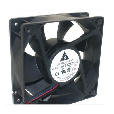 原装台达 AFB1212SHE-S00X 1.6A 自动温控 测速 安静大风量风扇