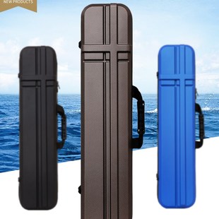 2022新款硬壳鱼竿包多功能大容量钓鱼收纳包轻便型杆包鱼包渔具包