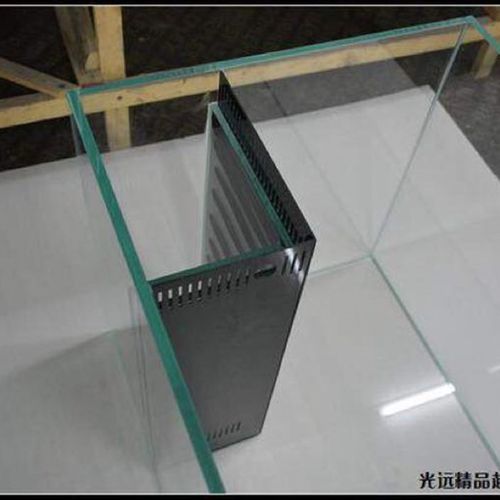 光远 超白鱼缸定做 金晶超白玻璃 草缸 海水缸 直角溢流底滤设计
