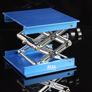 200 厚款 实验升降台200 手动升降台 310mm 支架铝氧化升降台