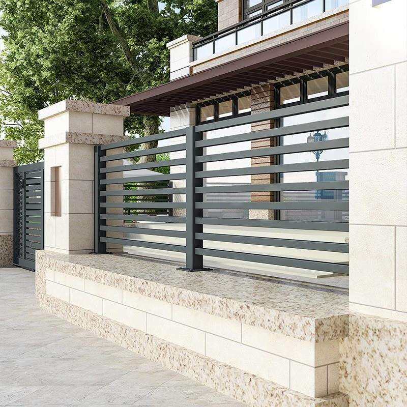 铝艺阳台护栏围栏室外防盗铝合金栅栏家用围栏户外防护栏现货