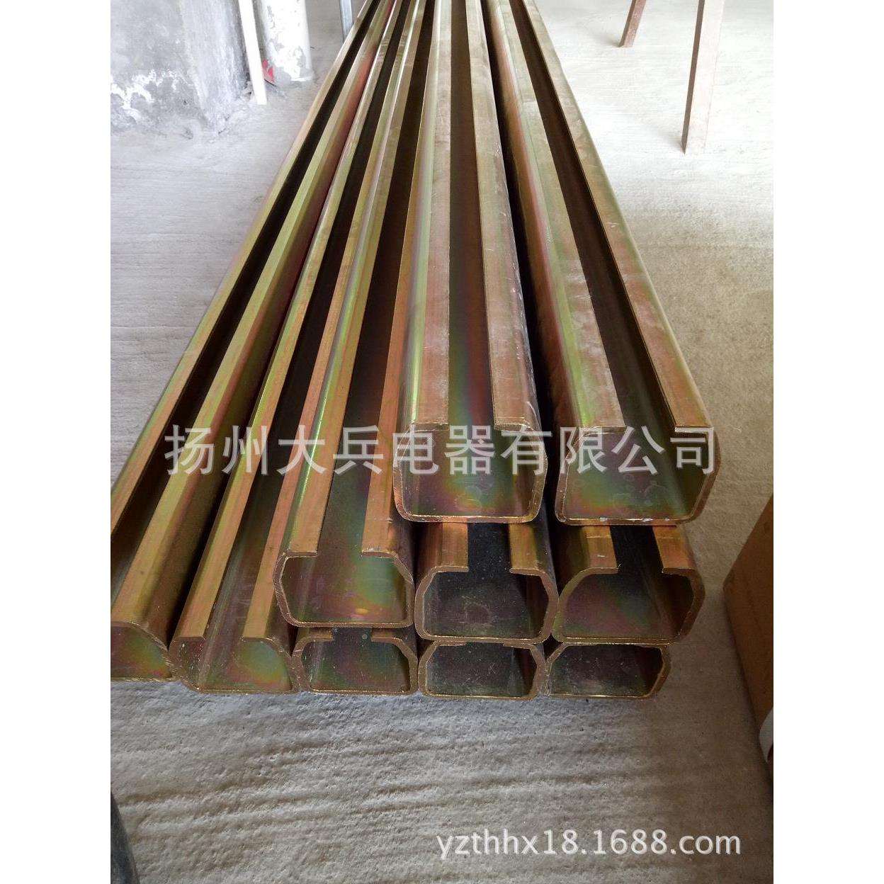 C型钢电缆滑线,加厚型电缆滑线导轨,电动葫芦电缆弧线轨道