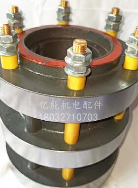 国标JR137-8125-8 127-8 115-6高压电机集电环导电滑环铜环 钢环