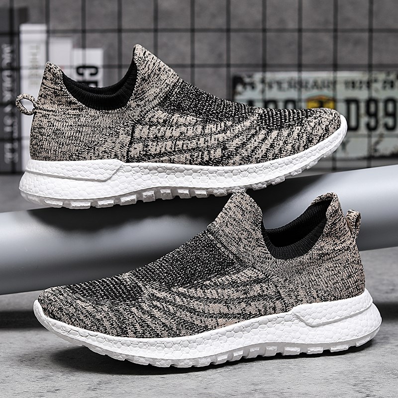 45码46码袜子鞋男大码运动休闲鞋男女一脚蹬软底懒人鞋情侣款网鞋