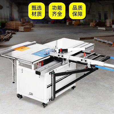 木工推台锯精密开料锯家庭装修装饰推台锯家具厂多功能斜切锯