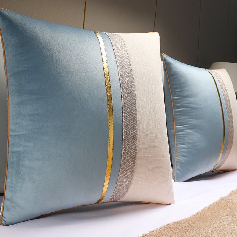 床头软包靠背垫大号卧室床抱枕含芯腰枕靠背垫Q中国风沙发客厅靠