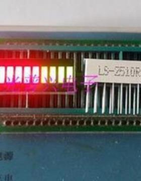 数码管 LED光条 数码管光条 10段 高亮 6格红色4格绿色 2510RG