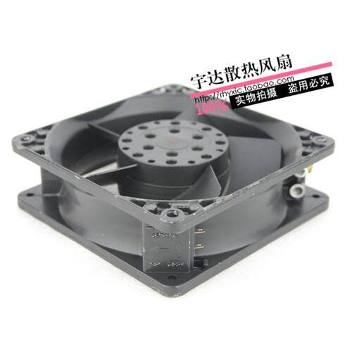德国PAPST 12038 12CM 全金属耐高温 220V交流散热风扇 TYP4650N
