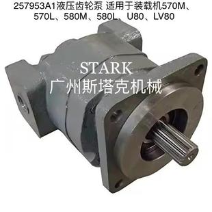 570L 580M 570M 580L 257953A1液压齿轮泵适用凯斯反铲双液压泵