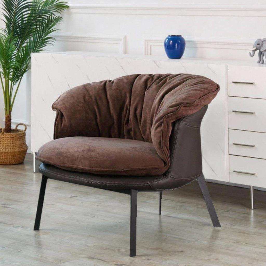 意式极简单人沙发椅轻奢皮艺设计师休闲椅简约懒人椅时尚座椅,鲜花速递/花卉仿真/绿植园艺,割草机/草坪机,淘宝优惠券,粉丝福利购,淘宝优惠卷