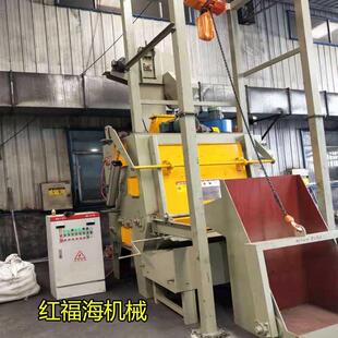 自动上下料抛丸机通过式抛丸清理机门窗配件清理喷丸机械厂