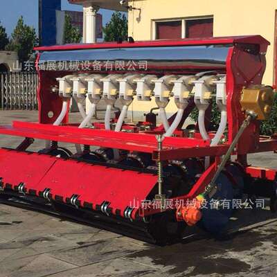 牵引式小麦播种机 农用小麦播种机小麦播种机小麦播种施肥机