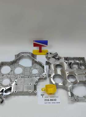 前齿轮室216-8632 2168632 适用装载机924G 发动机3056E 配件