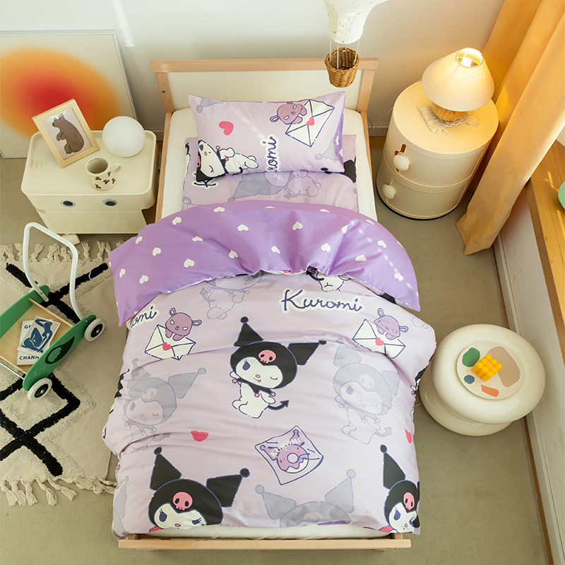 纯棉幼儿园被子三件套儿童午睡被褥含芯六件套宝宝入园专用床品夏,婴童用品,婴童床品套件,淘宝优惠券,粉丝福利购,淘宝优惠卷