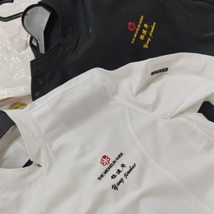 厨师工作服秋冬黑珍珠餐厅高档商务会所员工餐饮酒店工作服掌勺人