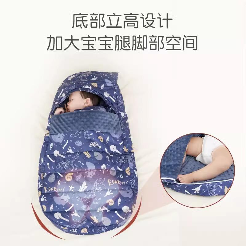 婴儿推车抱被四季抱被宝宝推车防风睡袋厂家直供轻便柔软安睡