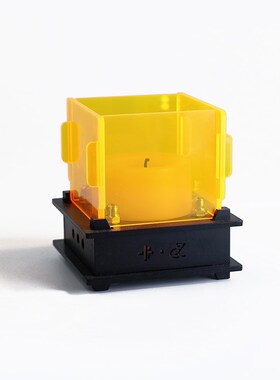 触造x卡扣 模块化可拆卸亚克力防风烛台家用高级感蜡烛摆件装饰品