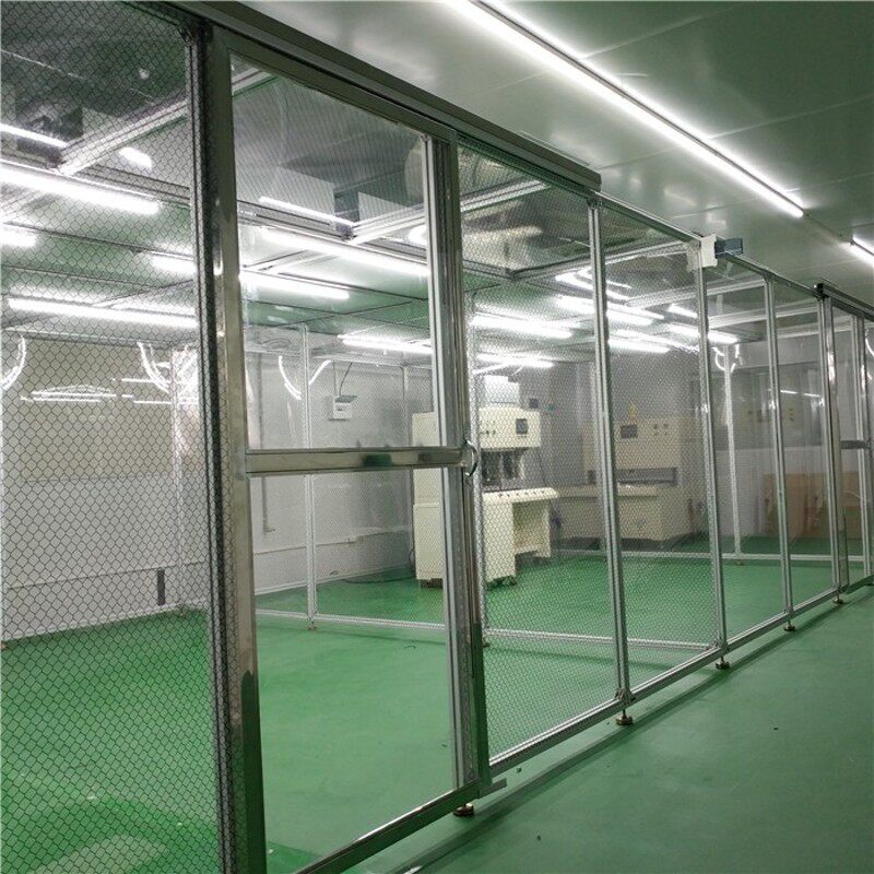 FFU铝型材百级无尘洁净棚简易净化室无尘车间局部百级千级无尘棚