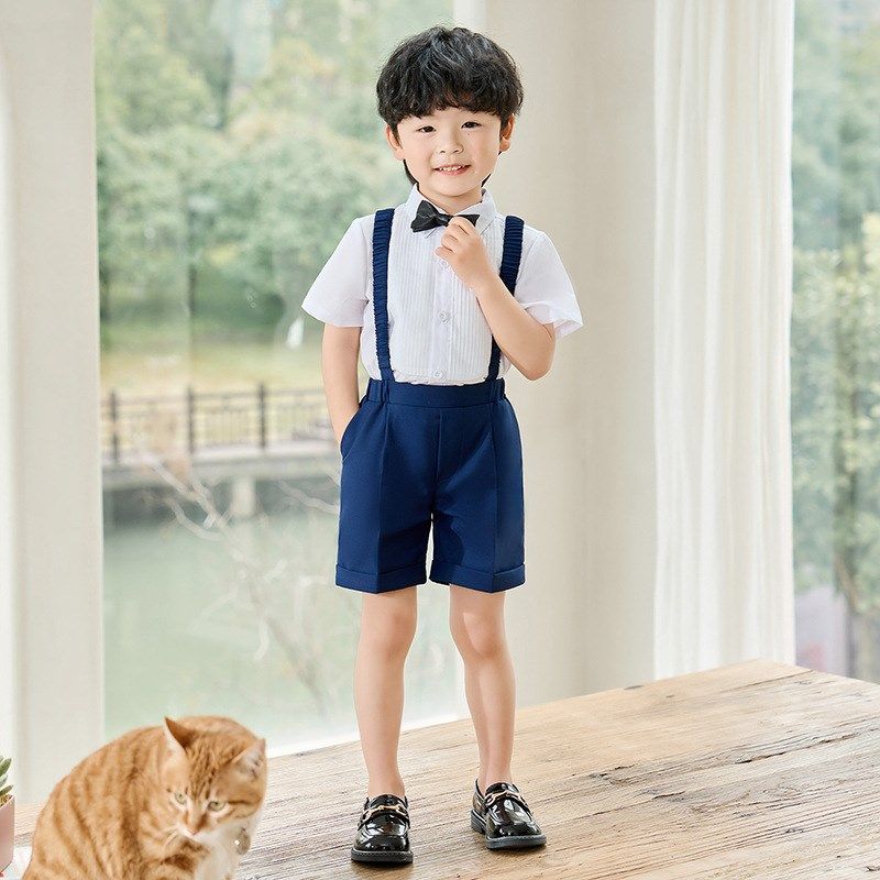 儿童背带裤套装新款男童主持演出摄影服宝宝小童周岁生日花童礼服,童装/婴儿装/亲子装,儿童礼服,淘宝优惠券,粉丝福利购,淘宝优惠卷